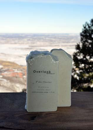 Cold process soap Palto Santo.